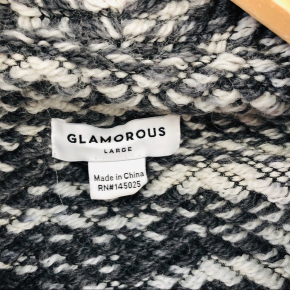 ASOS Glamorous Soho Boucle Knit Coat - Picture 11 of 11